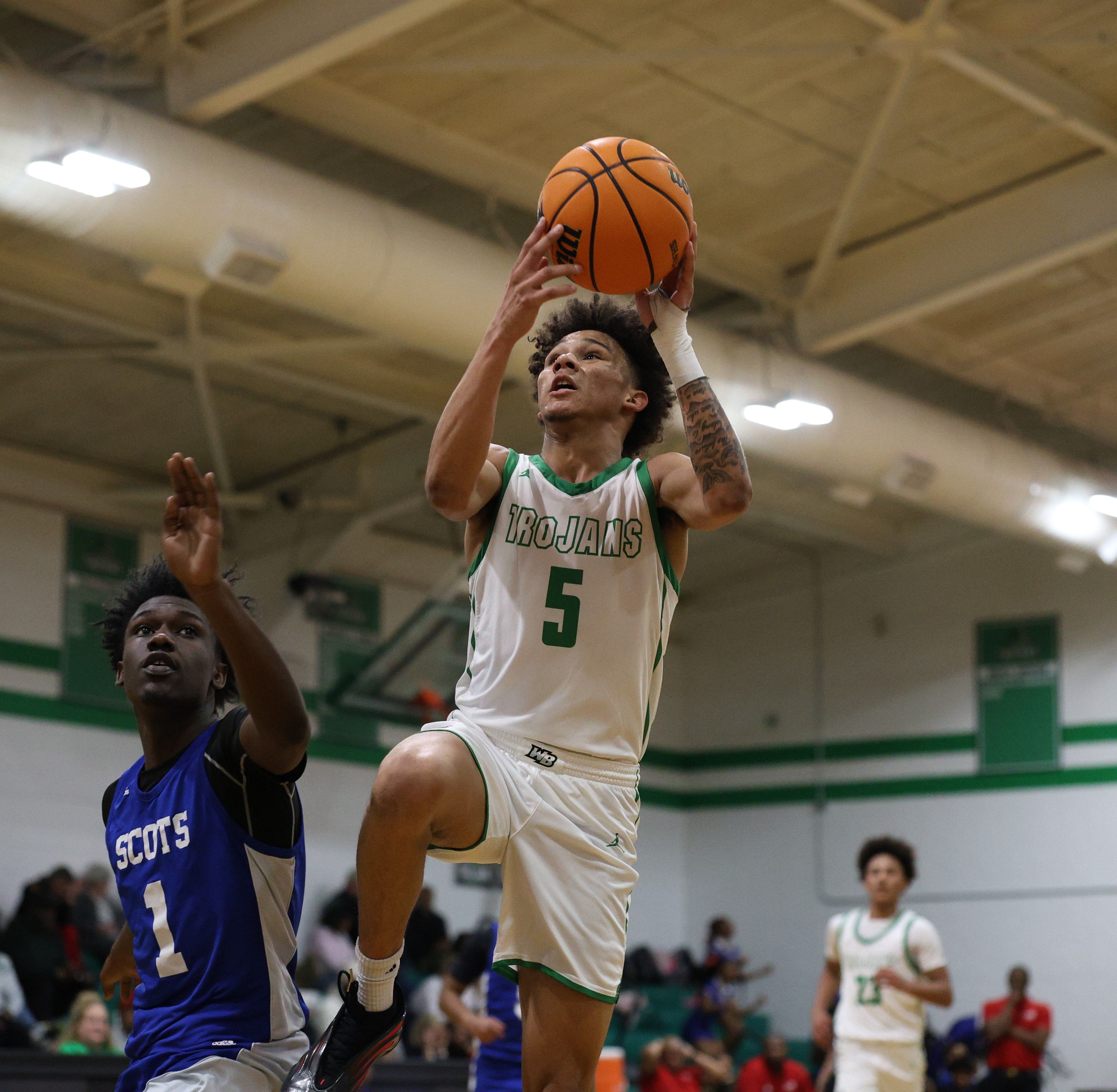 Seasoned West rolls into third round with 63-43 win